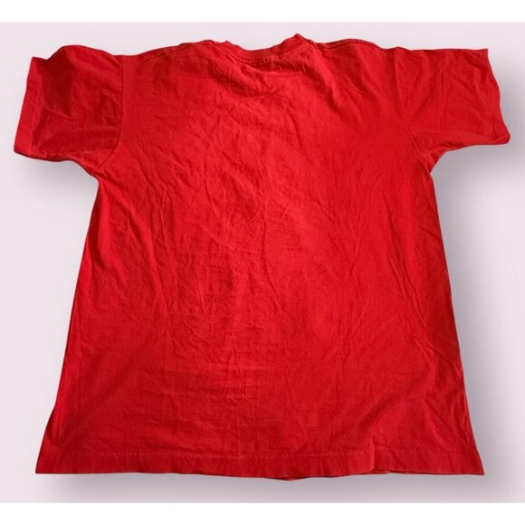 Disney Mickey Mouse Shirt Men Women Red OSFA Single Stitch USA Vintage 90s - Picture 6 of 6